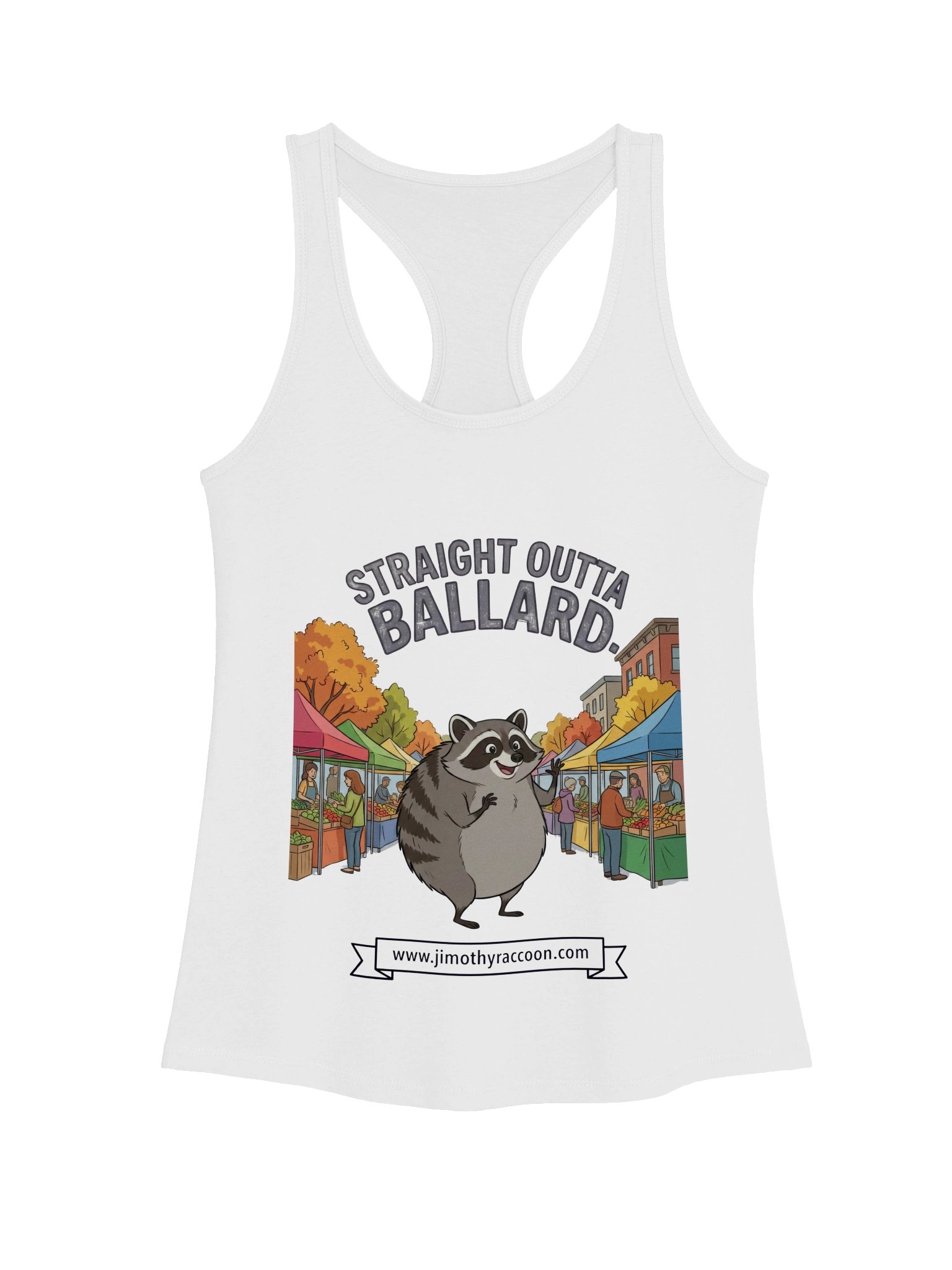 Straight Outta Ballard: Women's Racerback Tank product image (3)