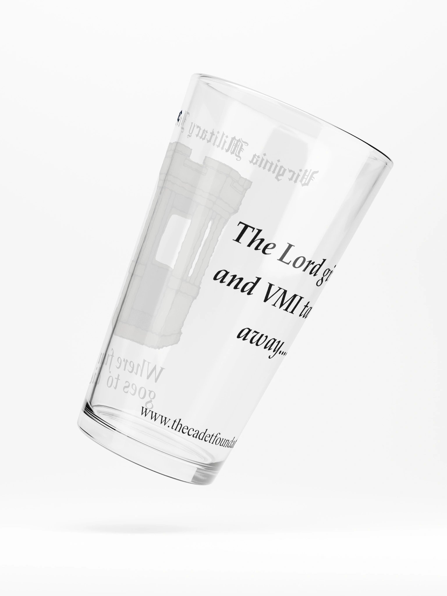 Where Fun Goes to Die Pint Glass product image (2)