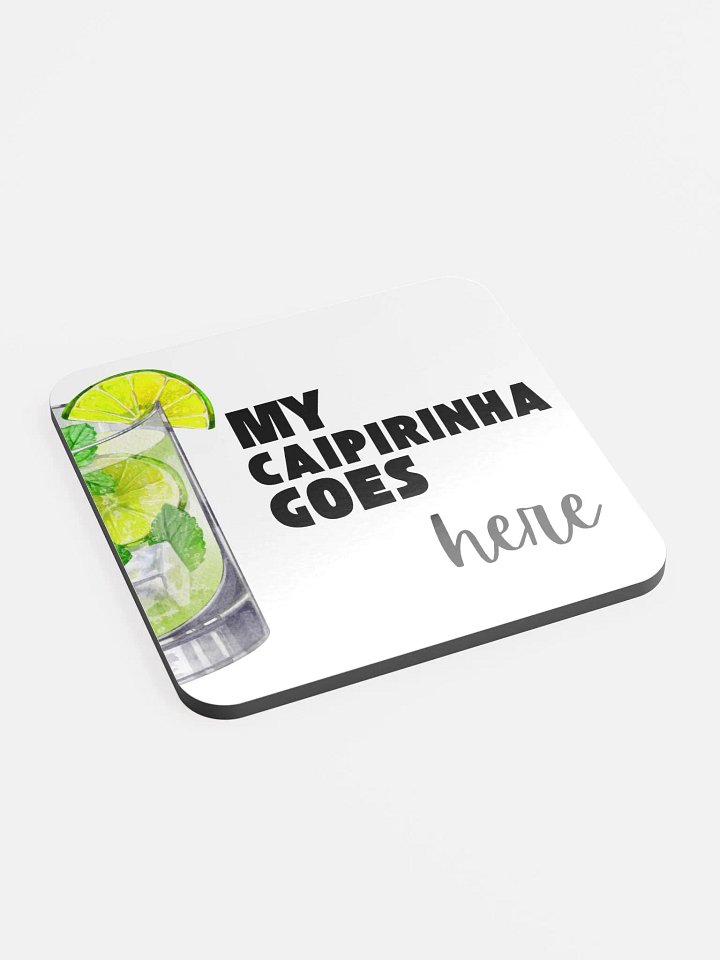 My Caipirinha Goes Here Coaster Set product image (2)