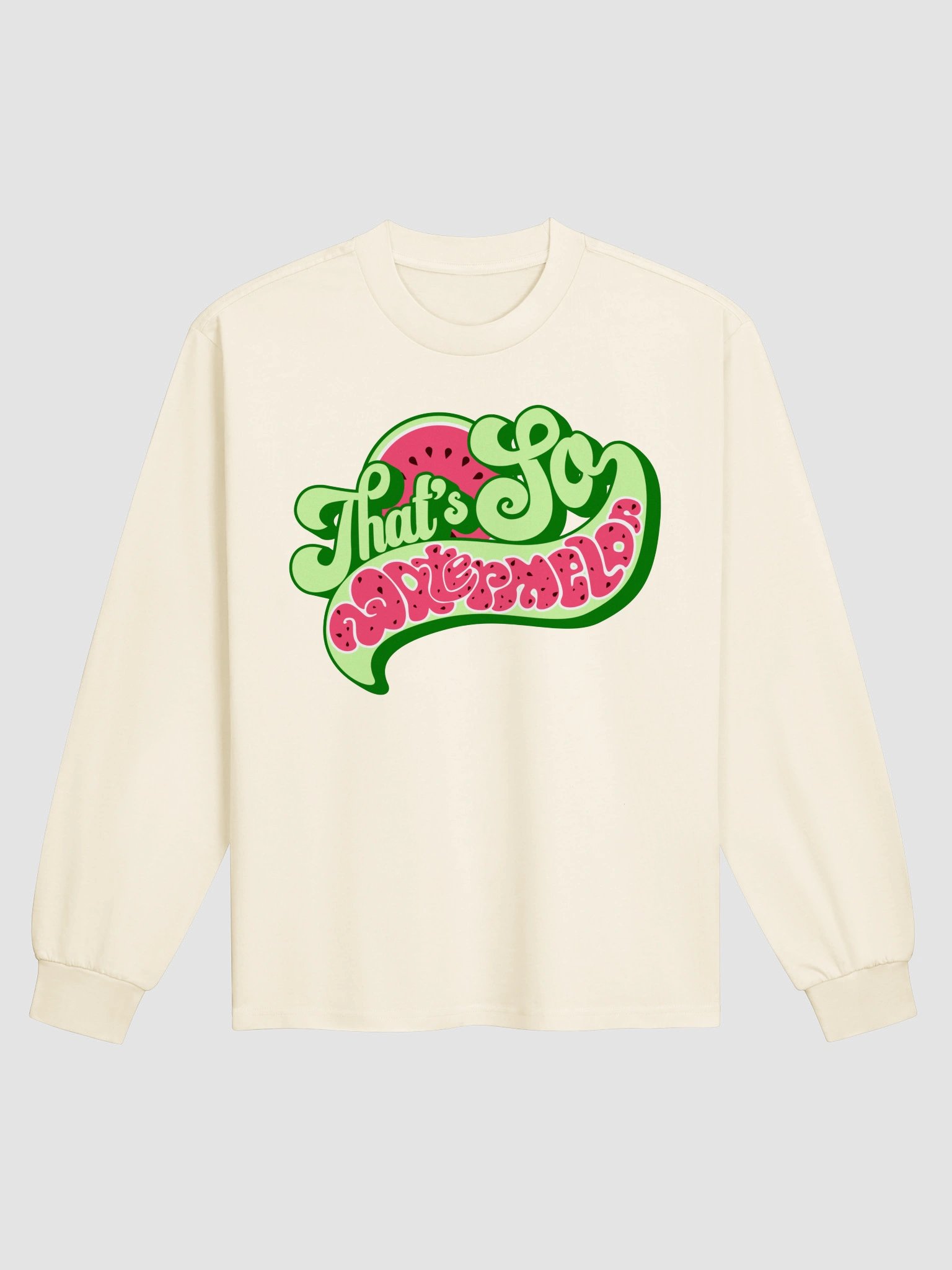 Retro That's So Watermelon Long Sleeve Tee product image (2)