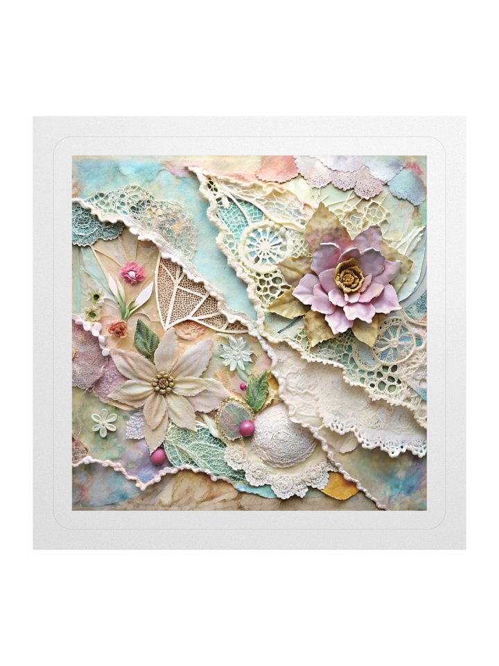 Layered Realms Collage Sticker #4 product image (2)