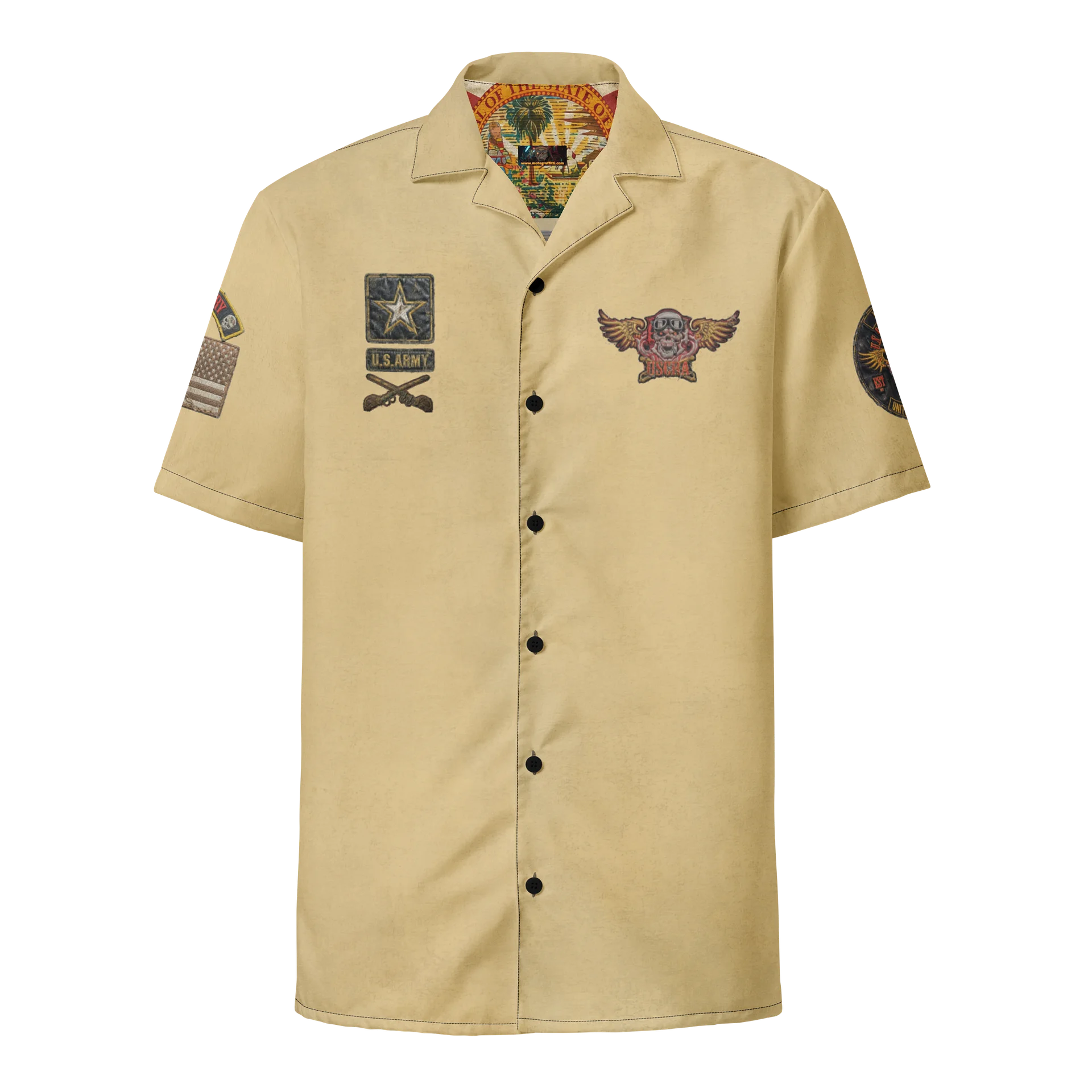 Distressed USCRA Official Club Shirt Desert Sand product image (1)