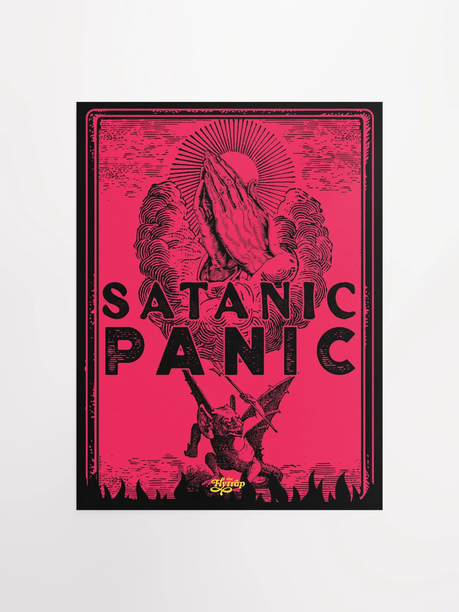 Satanic Panic 12x16 poster product image (1)