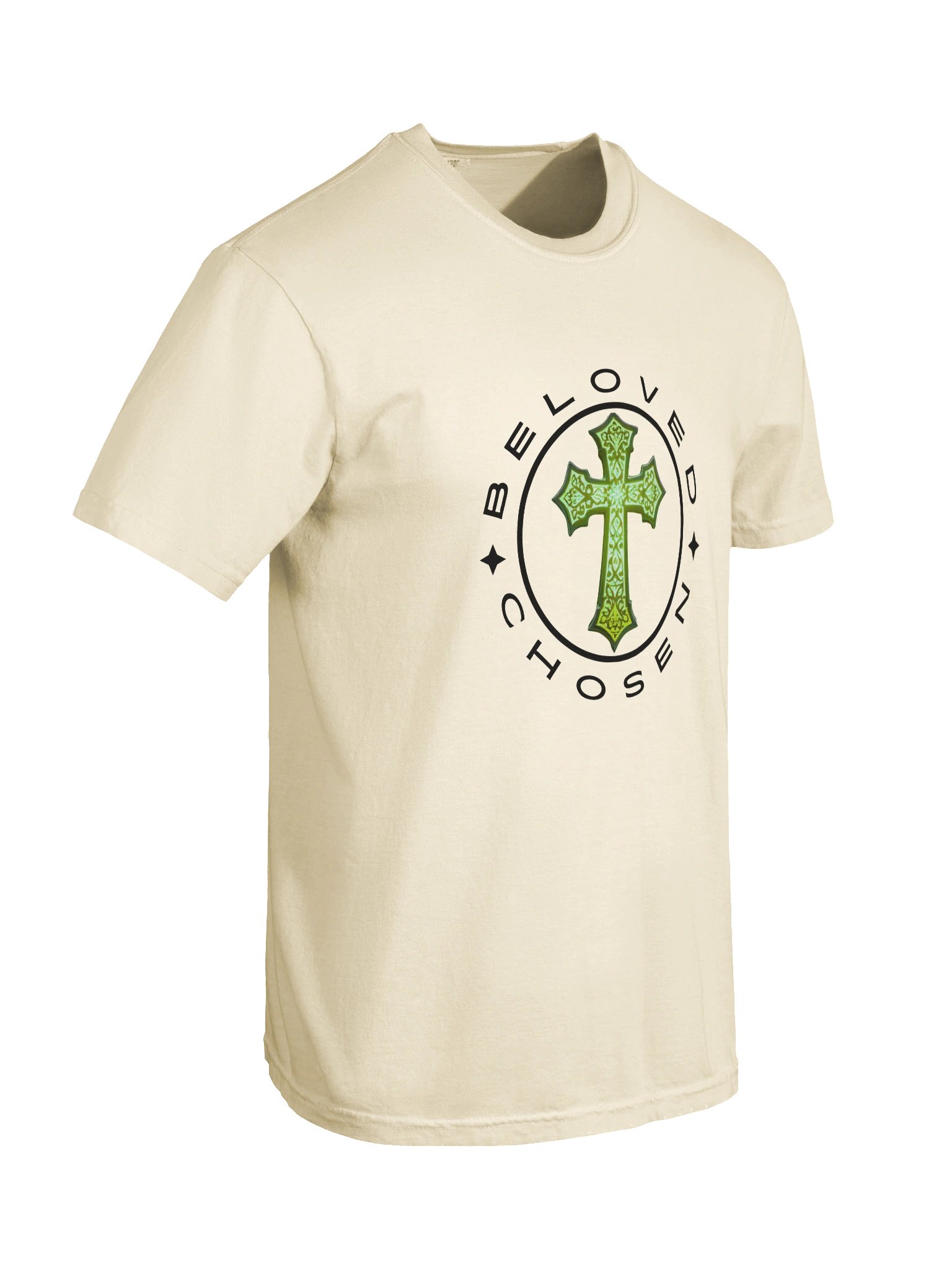 Celtic Cross " Beloved & Chosen" Comfort Tee product image (8)