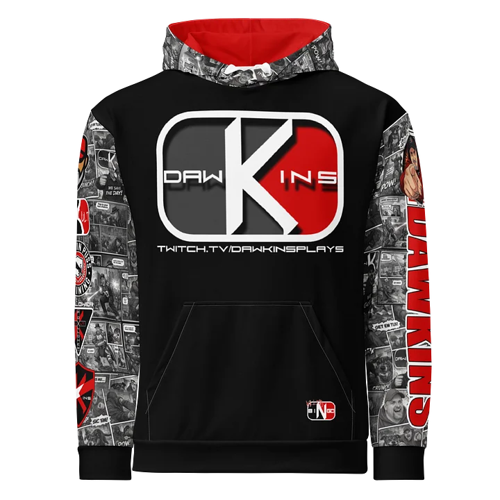Exclusive Bingo Giveaway Dawkins White Stripe Hoodie product image (1)