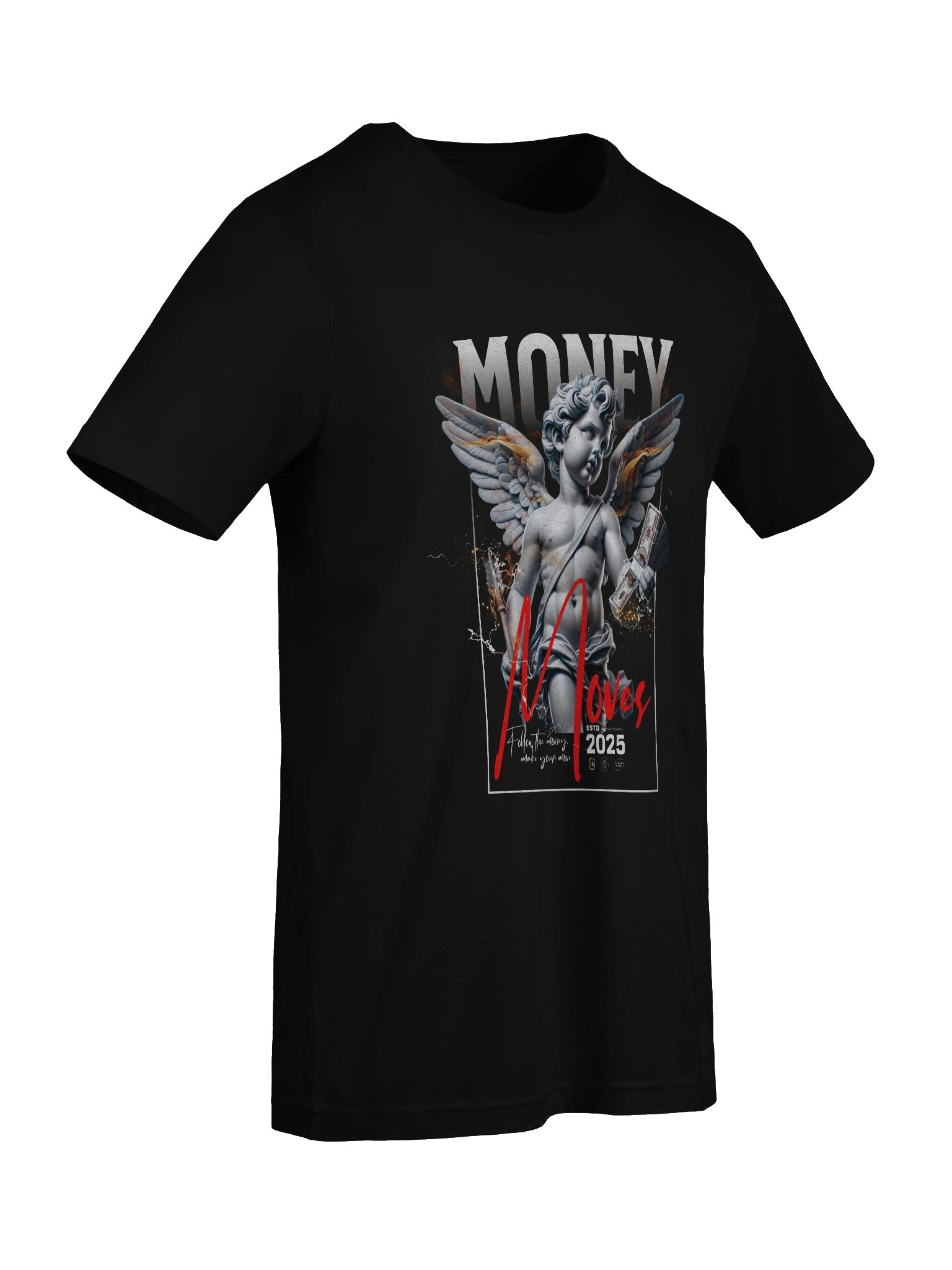 Fiery Wealth Angel T-Shirt product image (9)
