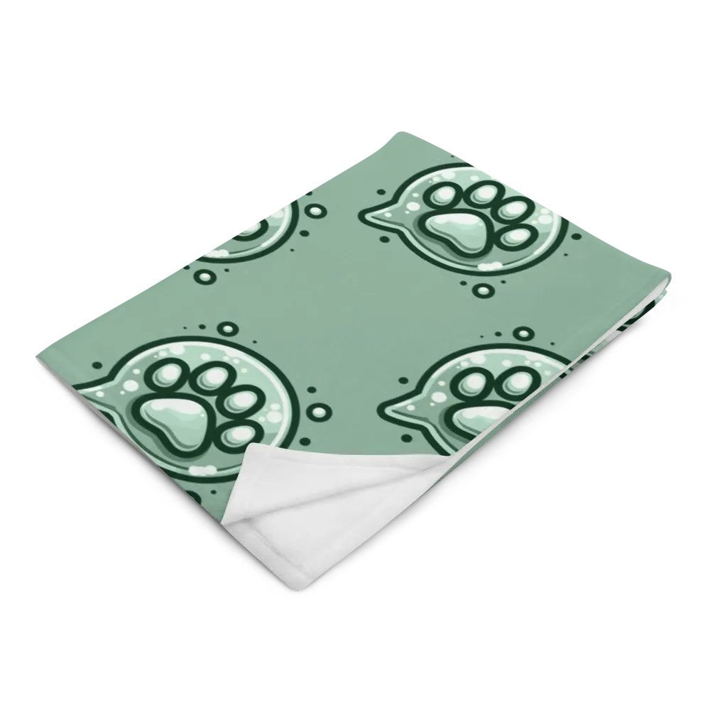 Paw Emote Throw Blanket product image (9)