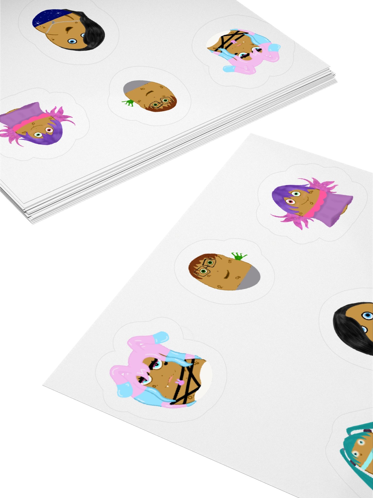 Tater Army Sticker Set 1 product image (12)
