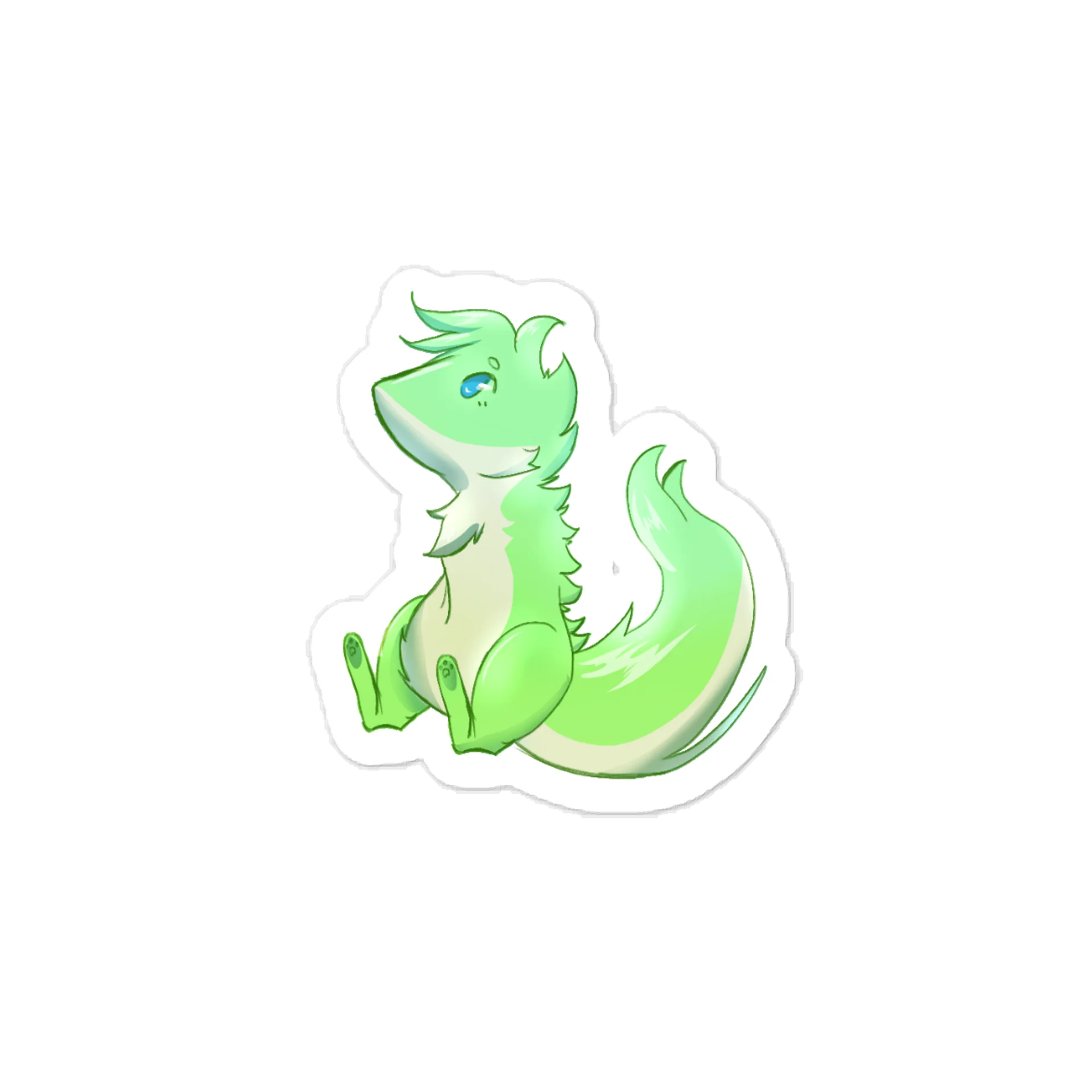 Billy Gaze Vinyl Sticker product image (1)