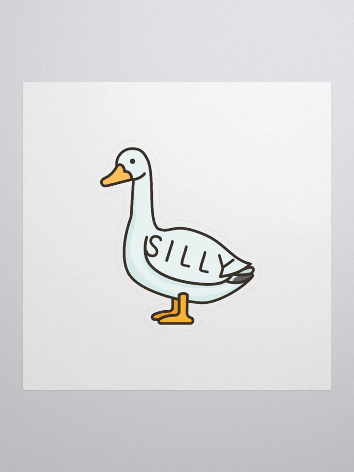 Silly Goose Sticker product image (1)