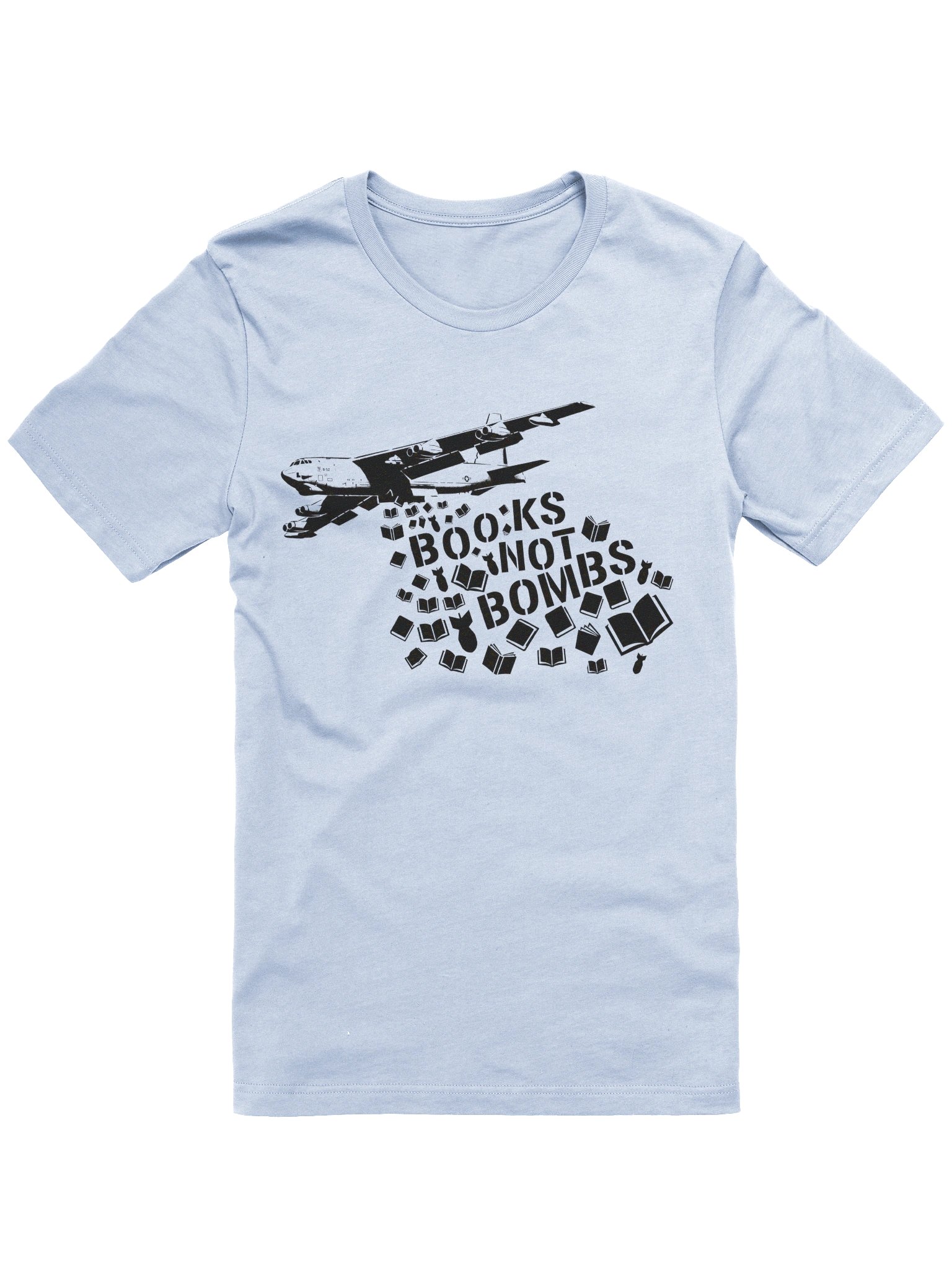 B-52 Books Not Bombs Tee product image (85)