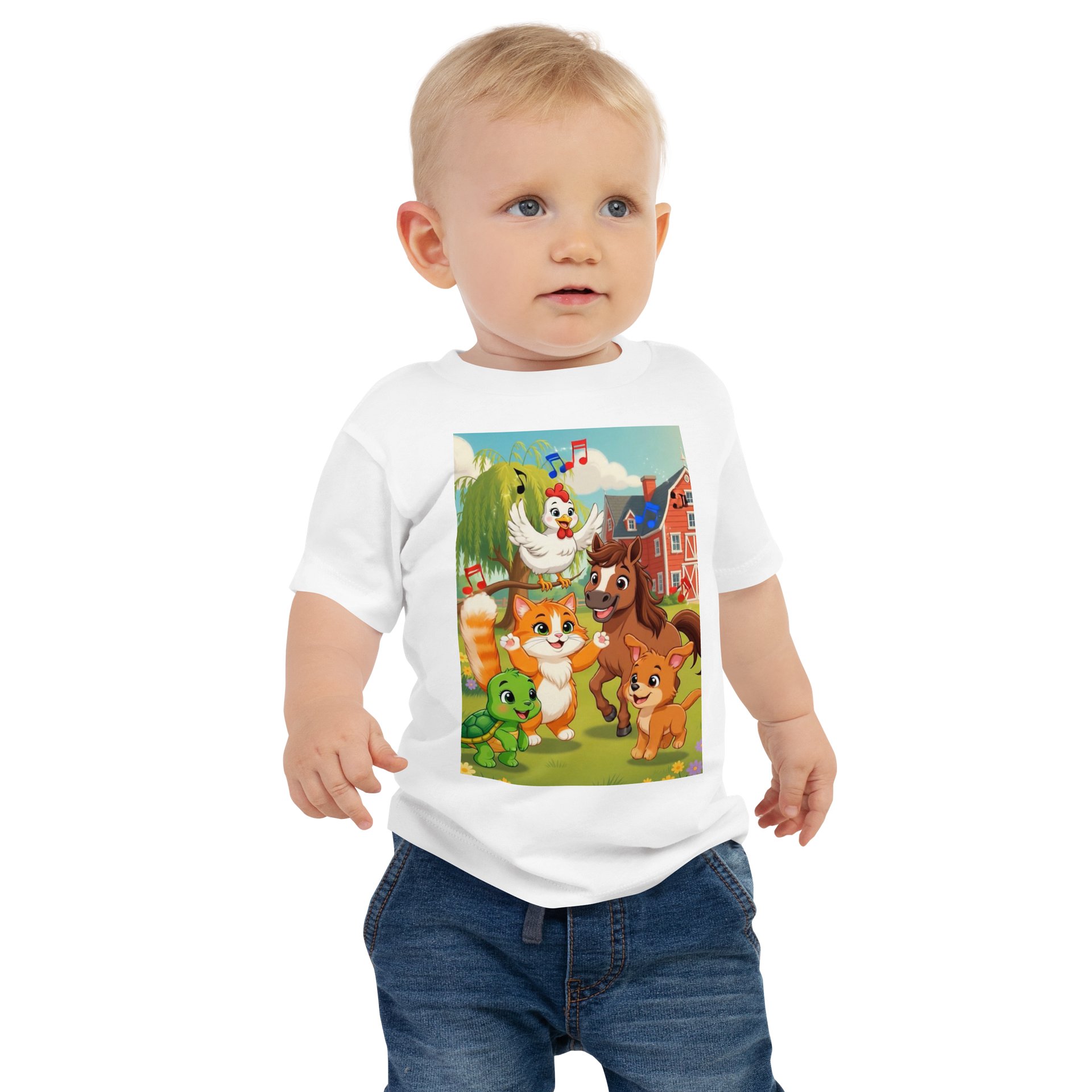 Farm Animal Sing-Along Baby Tee product image (1)