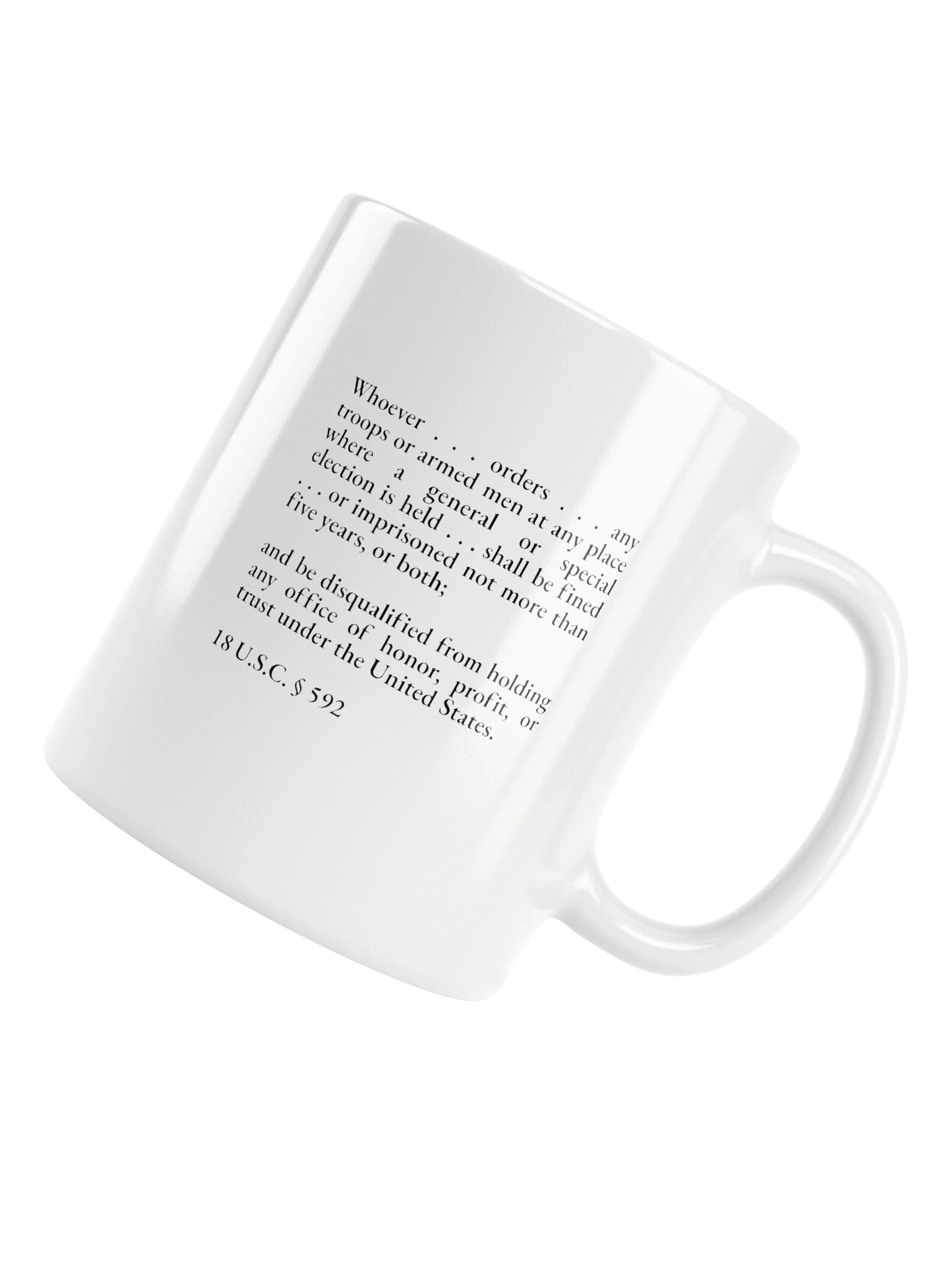 No ICE at the polls mug. product image (6)