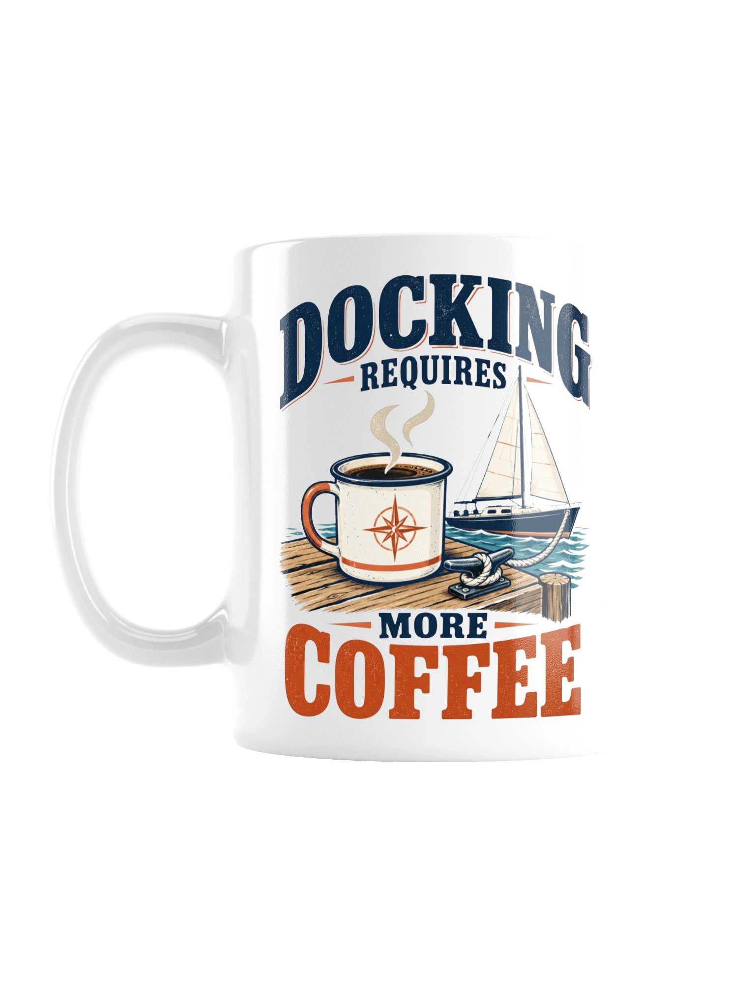 Docking Requires More Coffee Mug product image (1)
