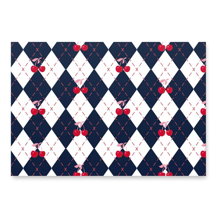 Abstract Cherry Wrap Set (Set of 3) product image (2)
