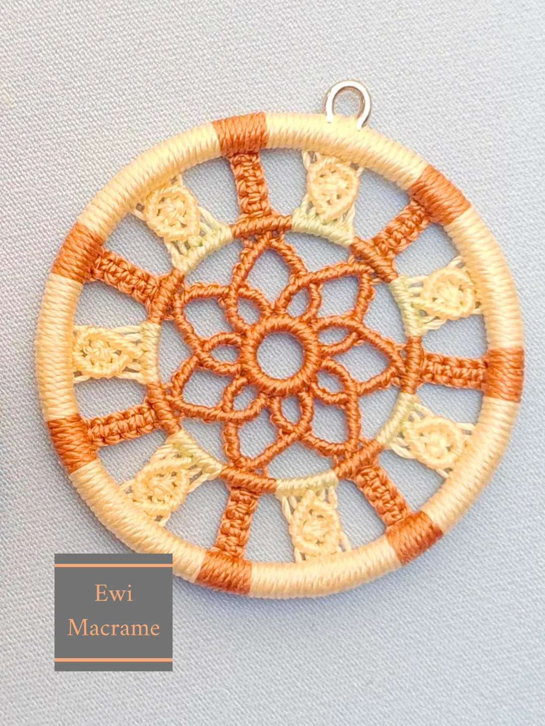 Micro Macrame Dreamcatcher – Photo Tutorial product image (8)