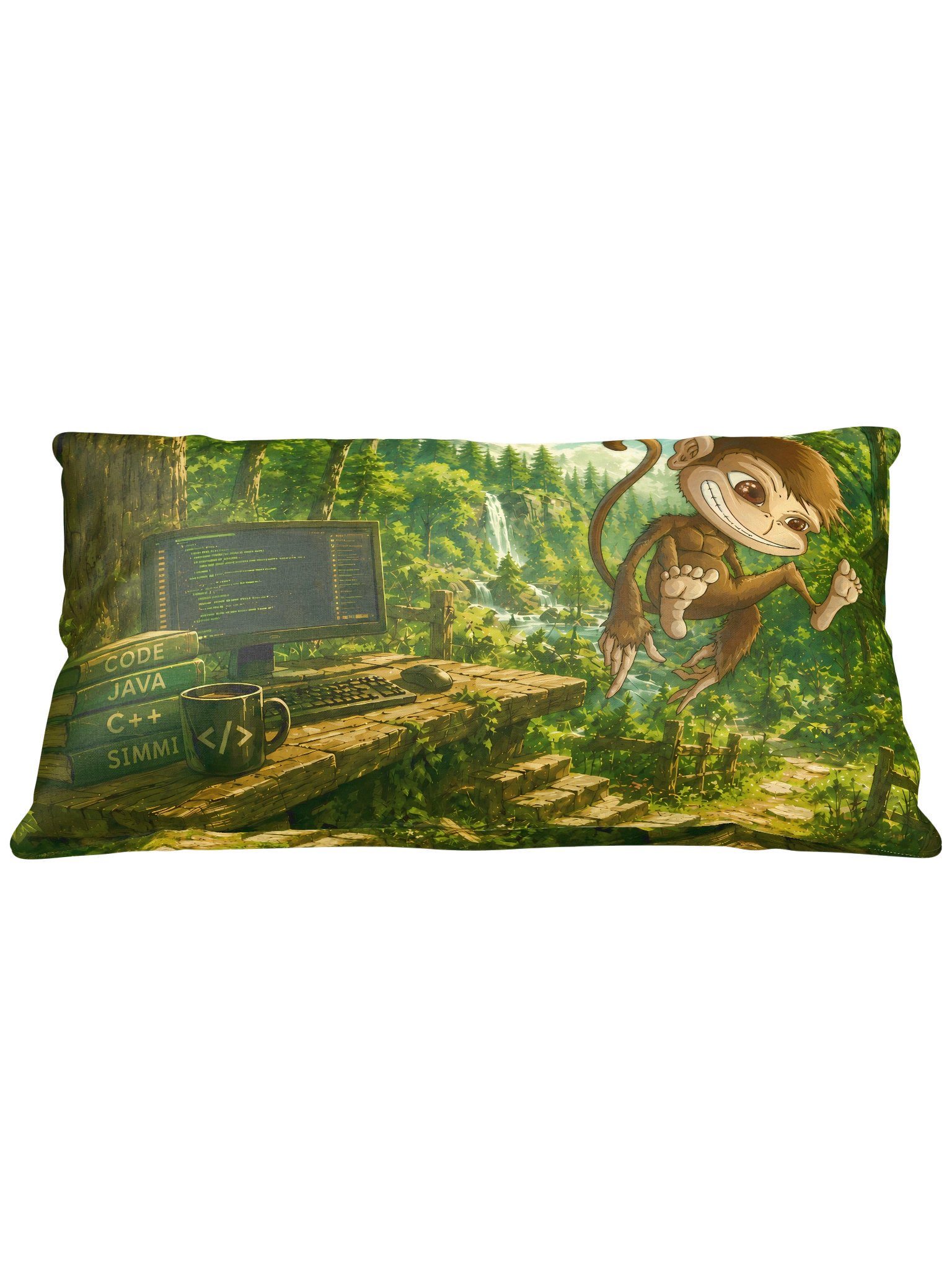 jMonkeyEngine Nature small pillow product image (1)