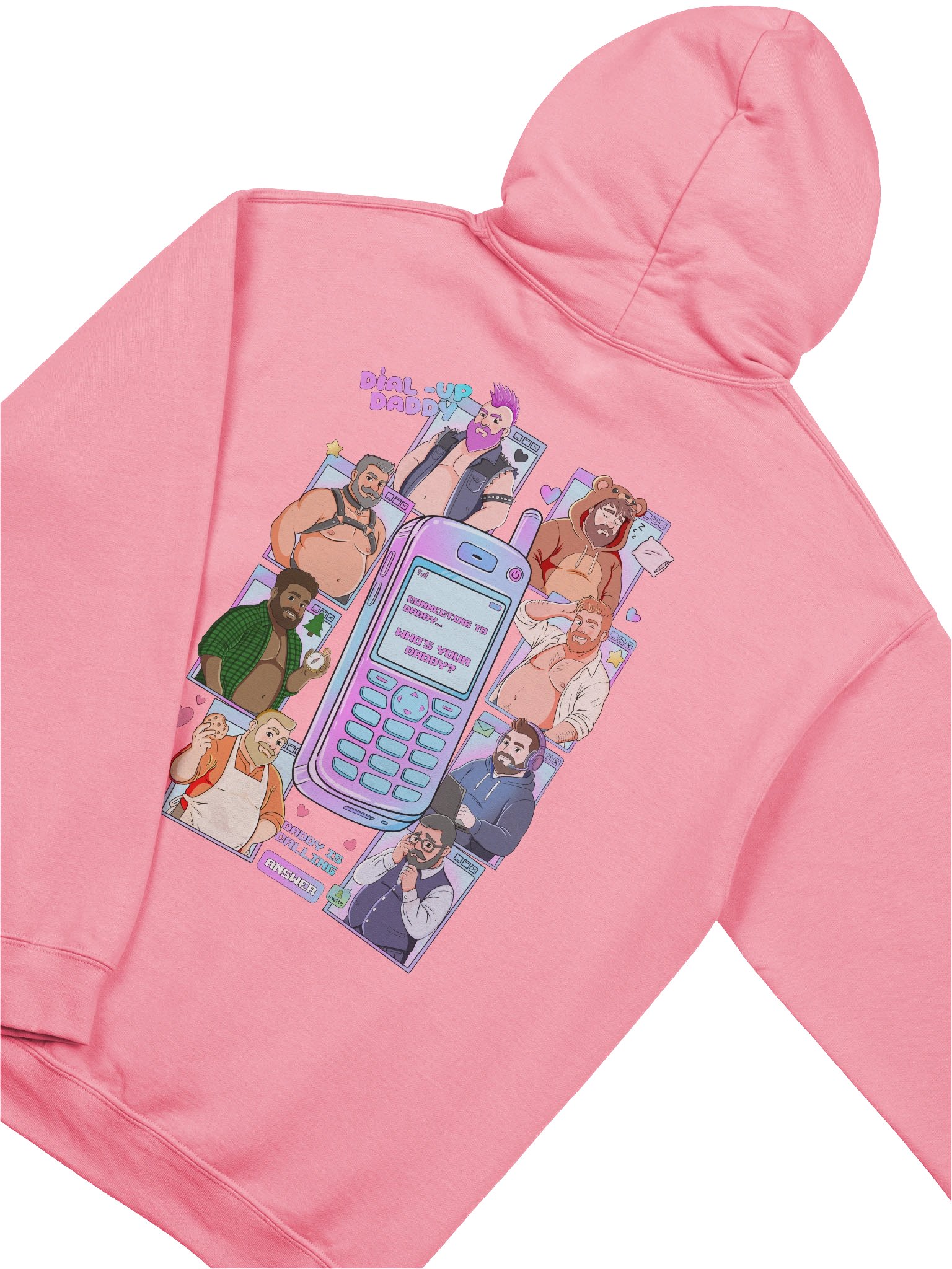 Dial-Up Daddy Hoodie product image (16)