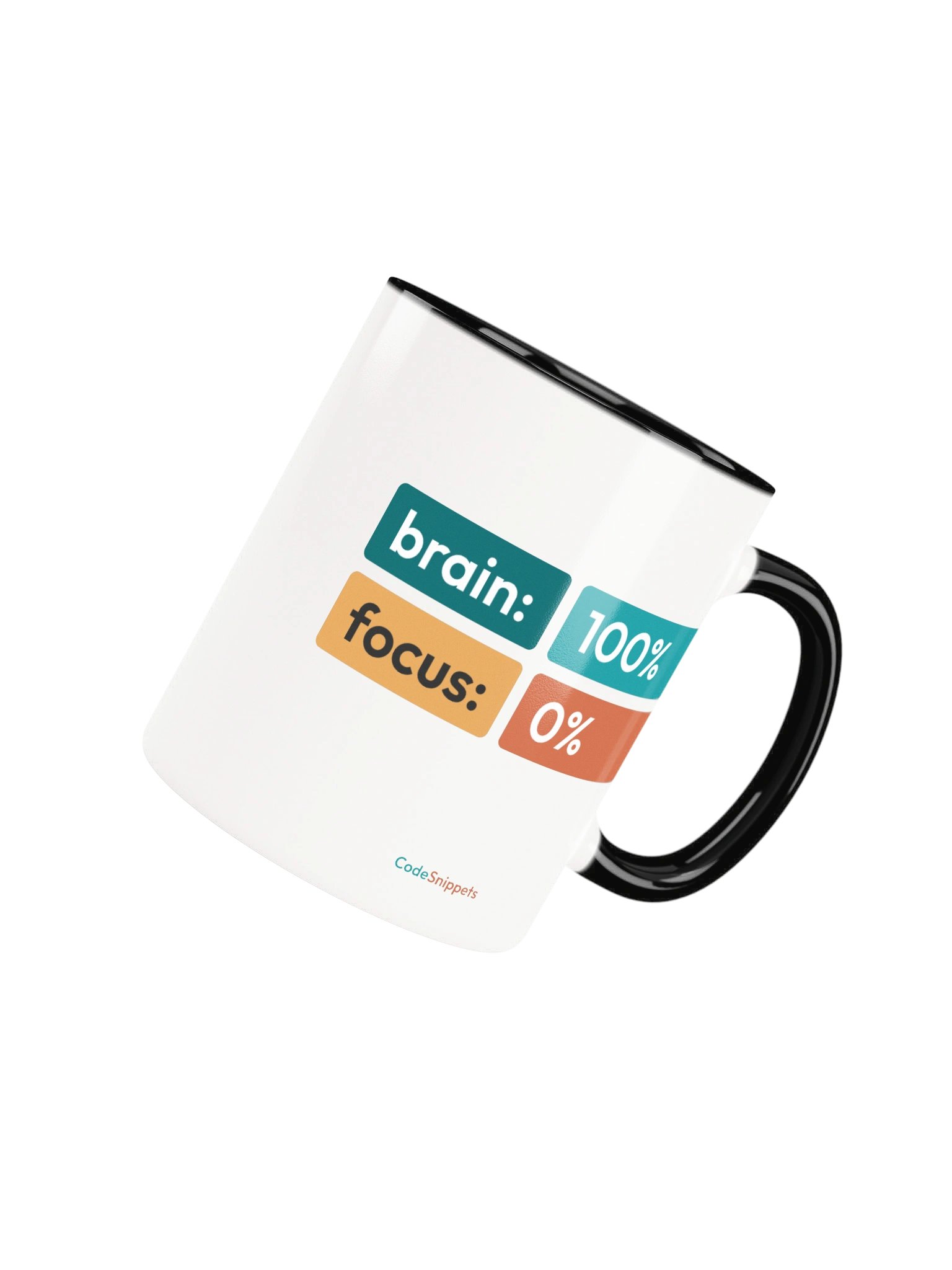 Brain 100% • Focus 0% - Mug product image (3)