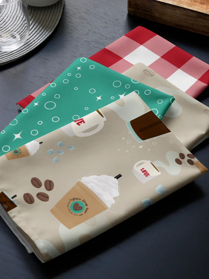Caffeine Fiends Assoc Cloth Napkins product image (1)