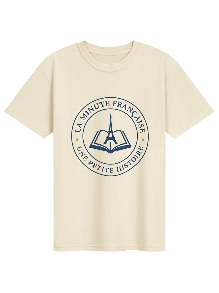 La Minute Française graphic T-Shirt — French Language Learner Graphic Tee product image (2)