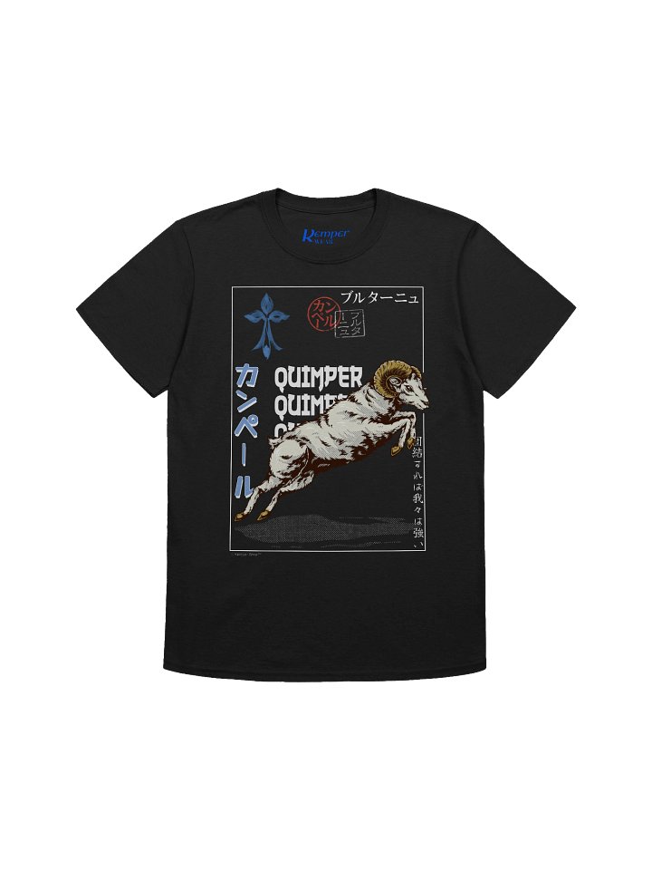 T-shirt Japonais Streetwear 100 % Coton Quimper product image (1)