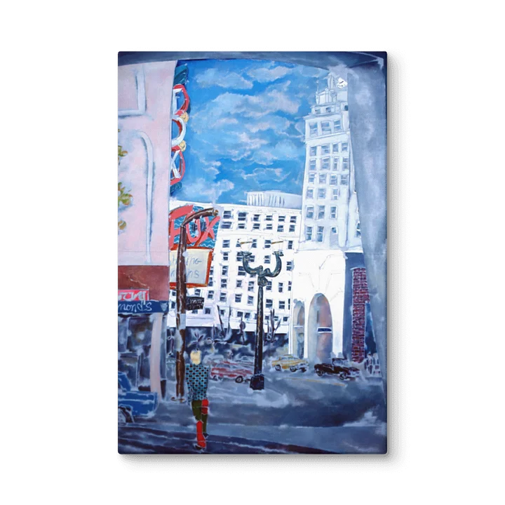 From Metro on Broadway (1986) on canvas (32" x 38") product image (2)