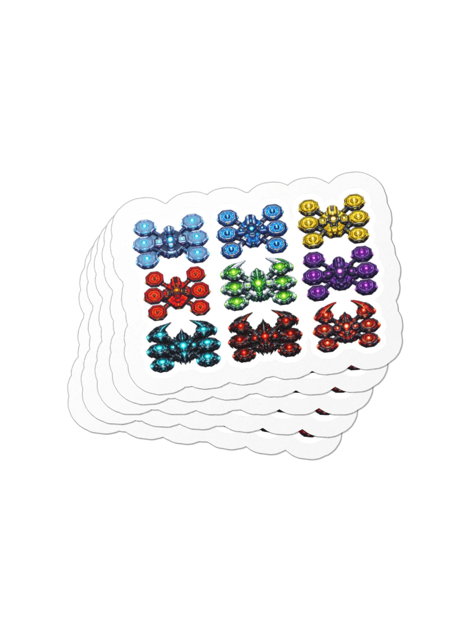 Sector Defense Platforms Die-Cut Sticker product image (3)