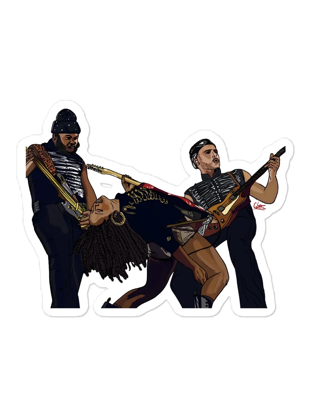 The Best Band Sticker product image (1)