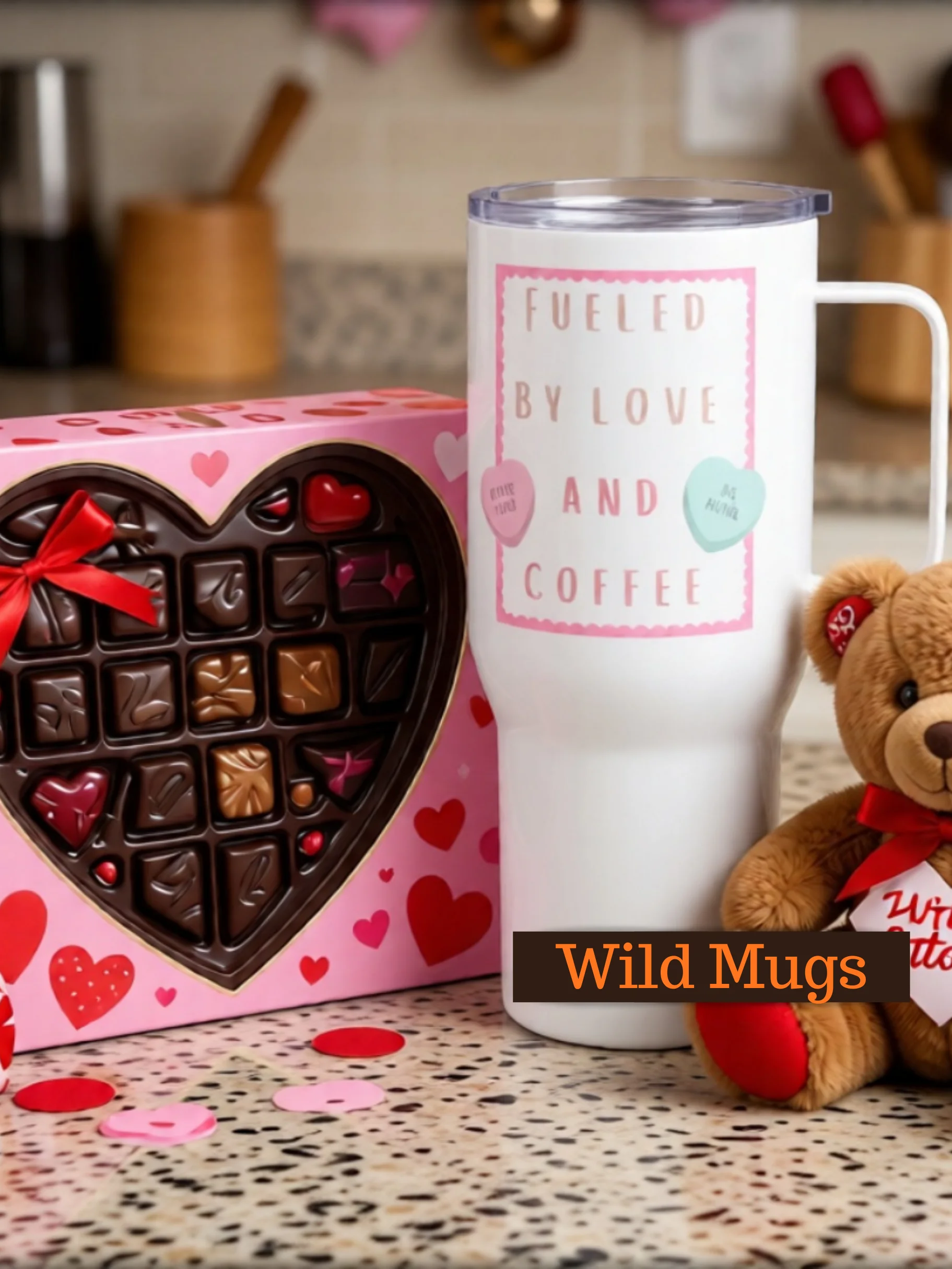 Love & Coffee Travel Mug product image (1)