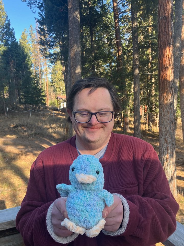 Variegated light blue and teal- green eyes product image (1)