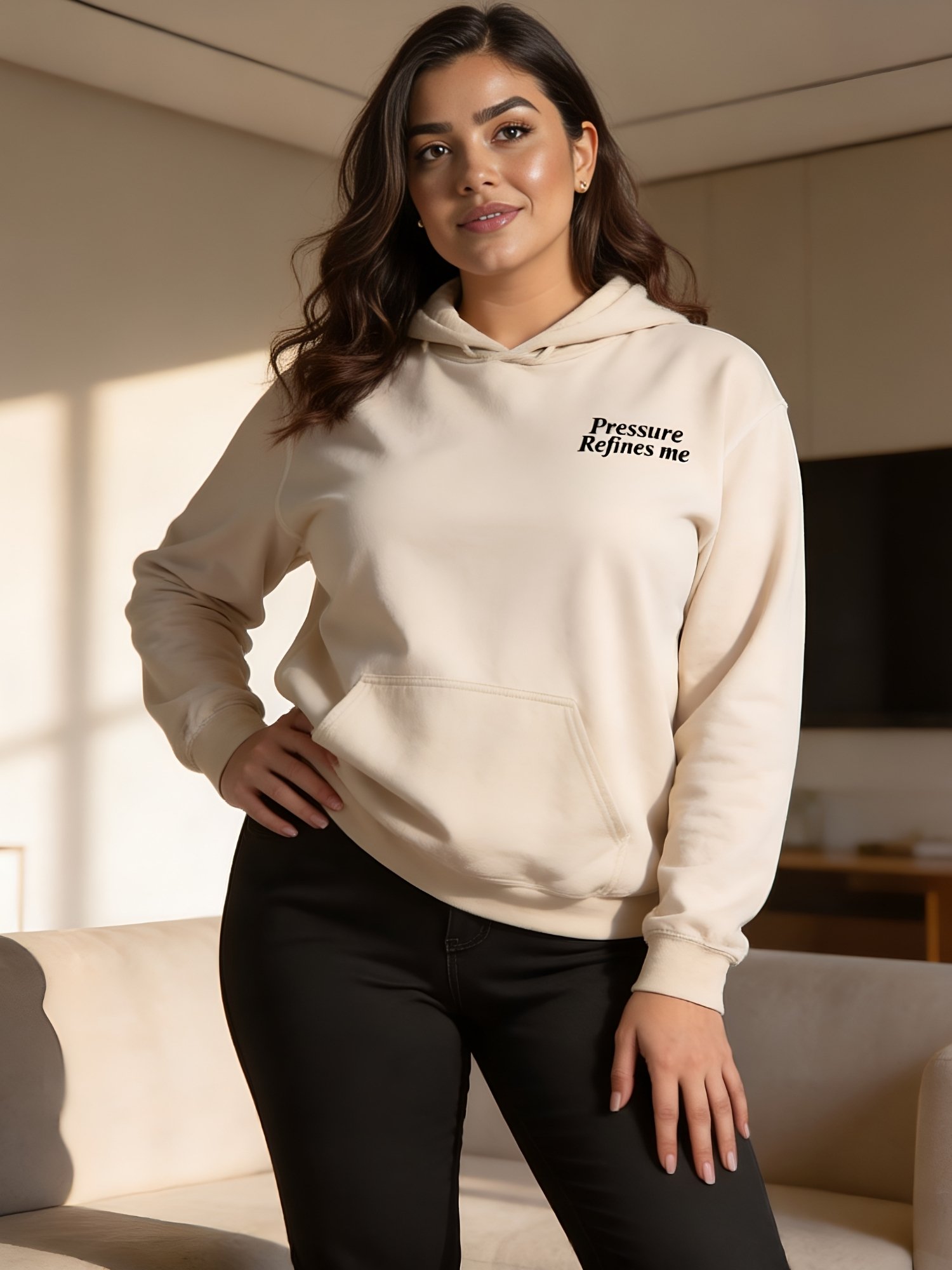 Pressure Refines Me Hoodie product image (1)