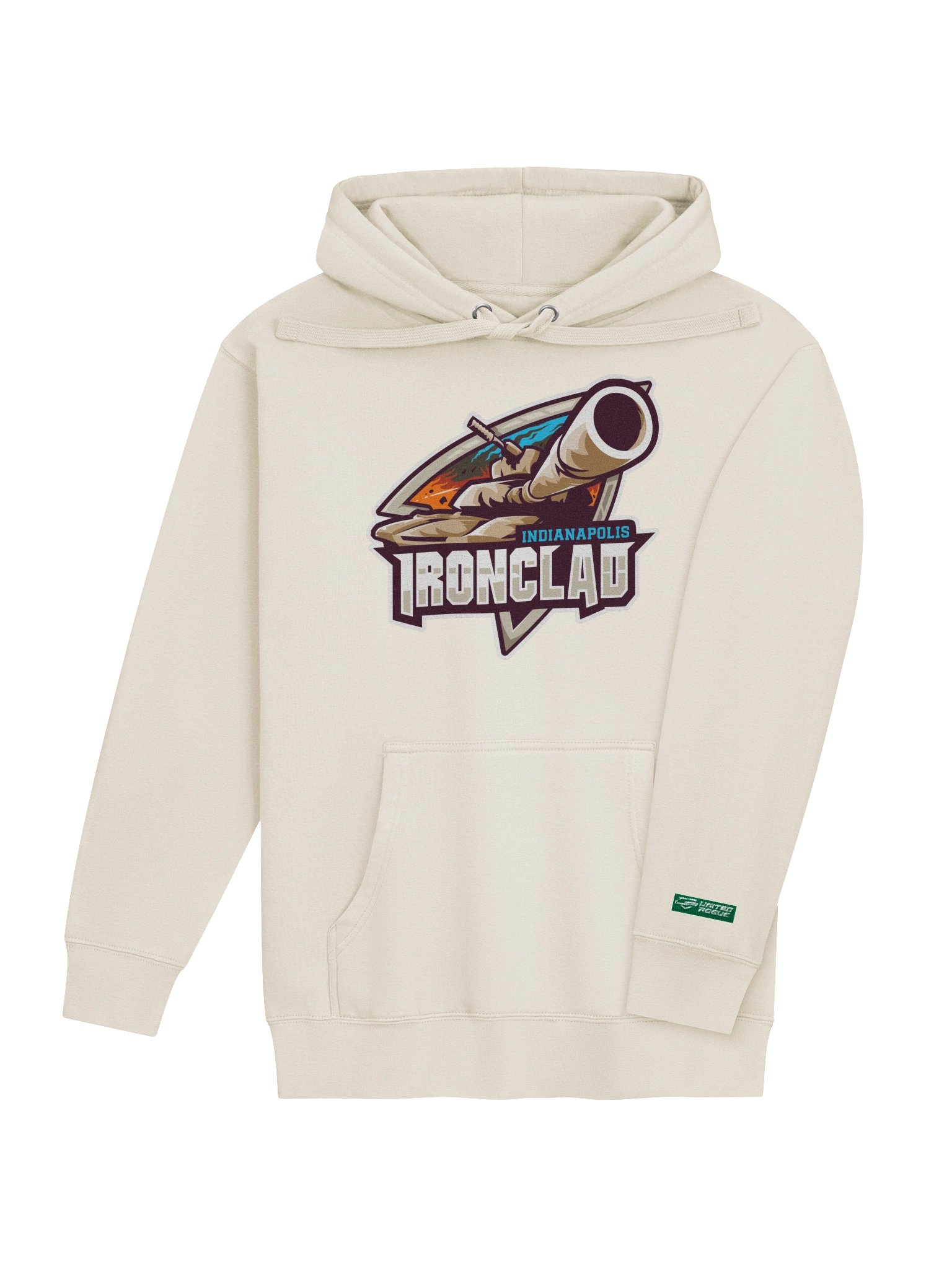 Indianapolis Ironclad Logo Hoodie product image (4)