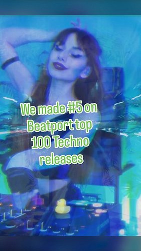 We're freakin doing it gang!🔥 In just 5 days we've reached top #5 on Beatports Top Peaktime Techno Releases! Up here with the...