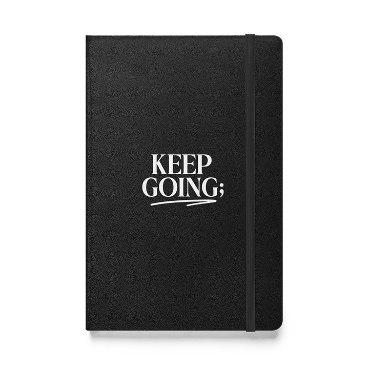 Keep Going Hardcover Journal product image (1)