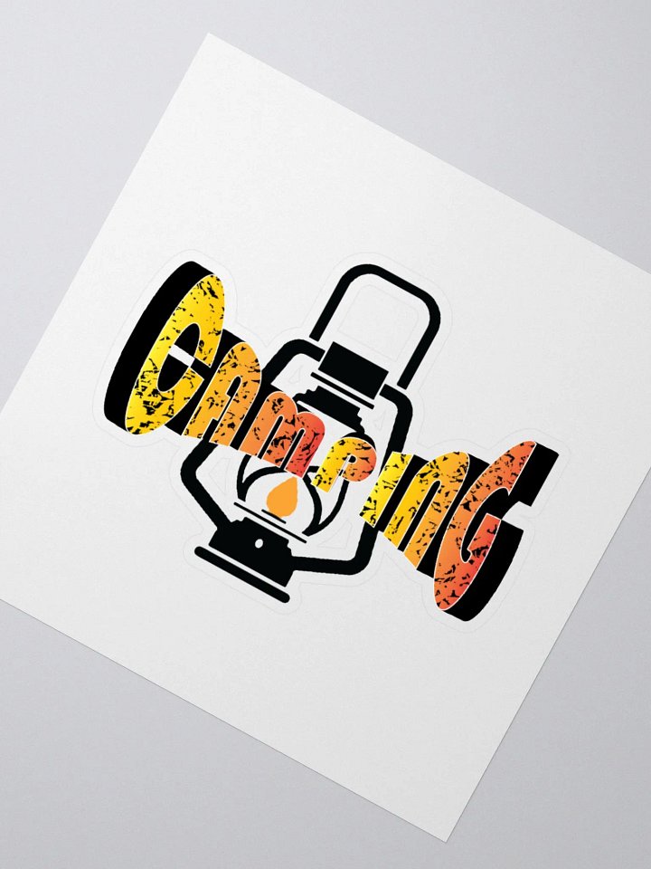 Camping Curved Text product image (4)