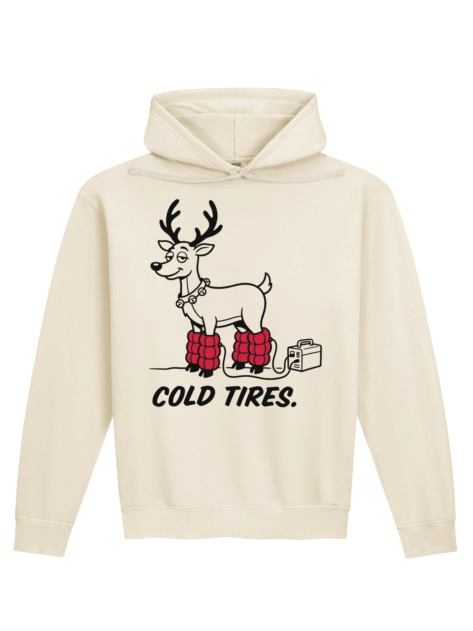 Cold Tires. Reindeer Hoodie product image (1)