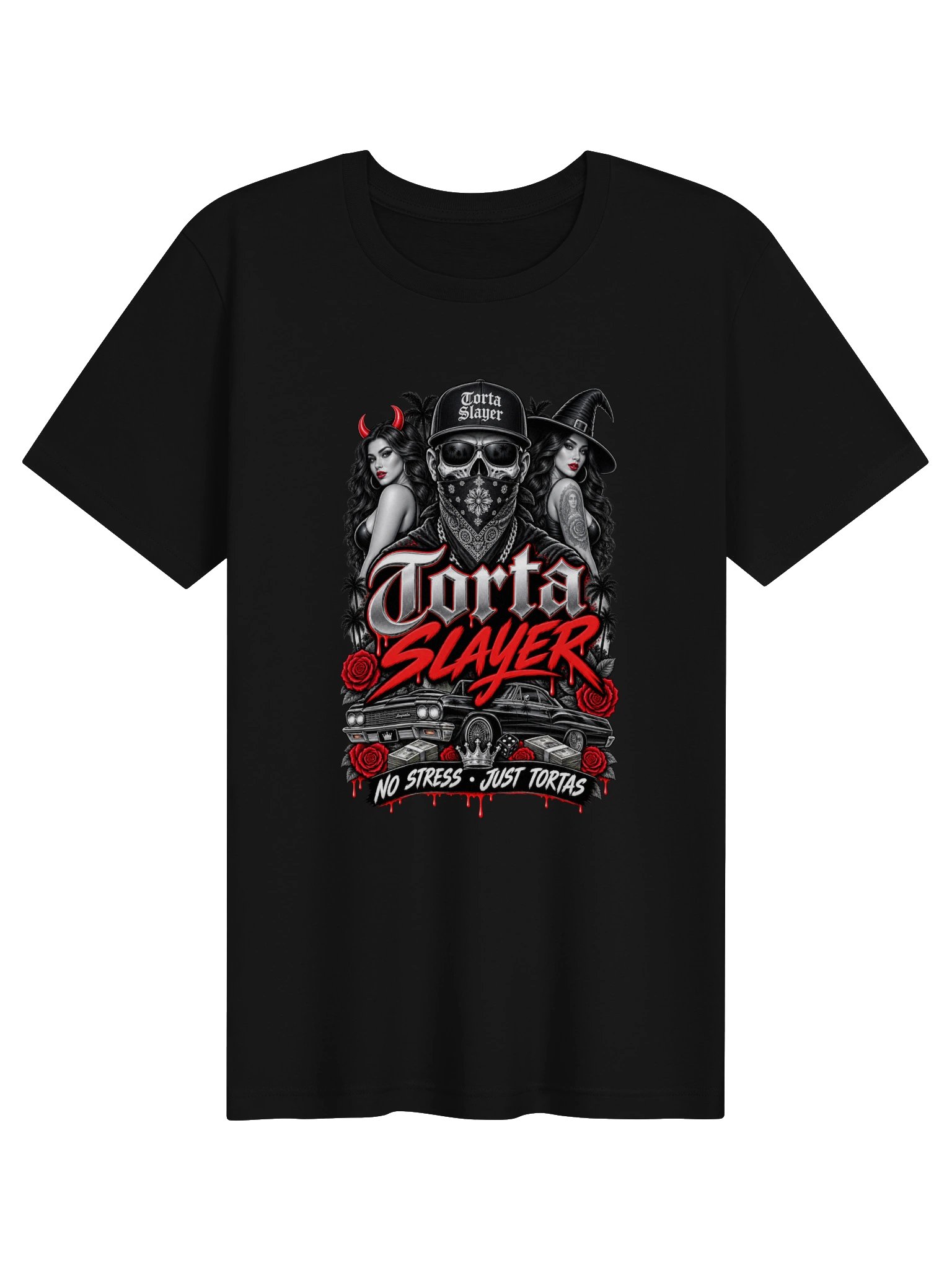 Torta Slayer No Stress Tee product image (1)