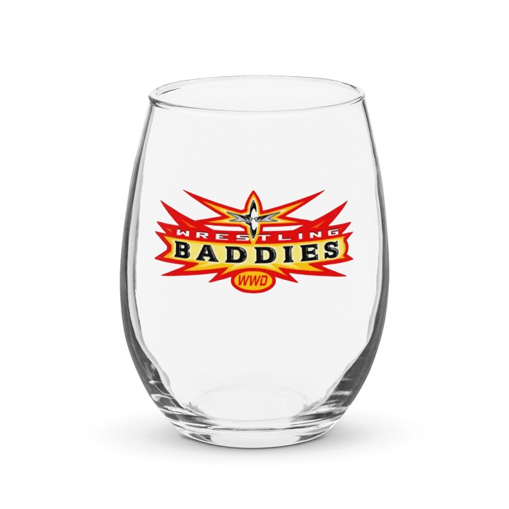 Wrestling Baddies Meet Nitro Wine Glass product image (1)