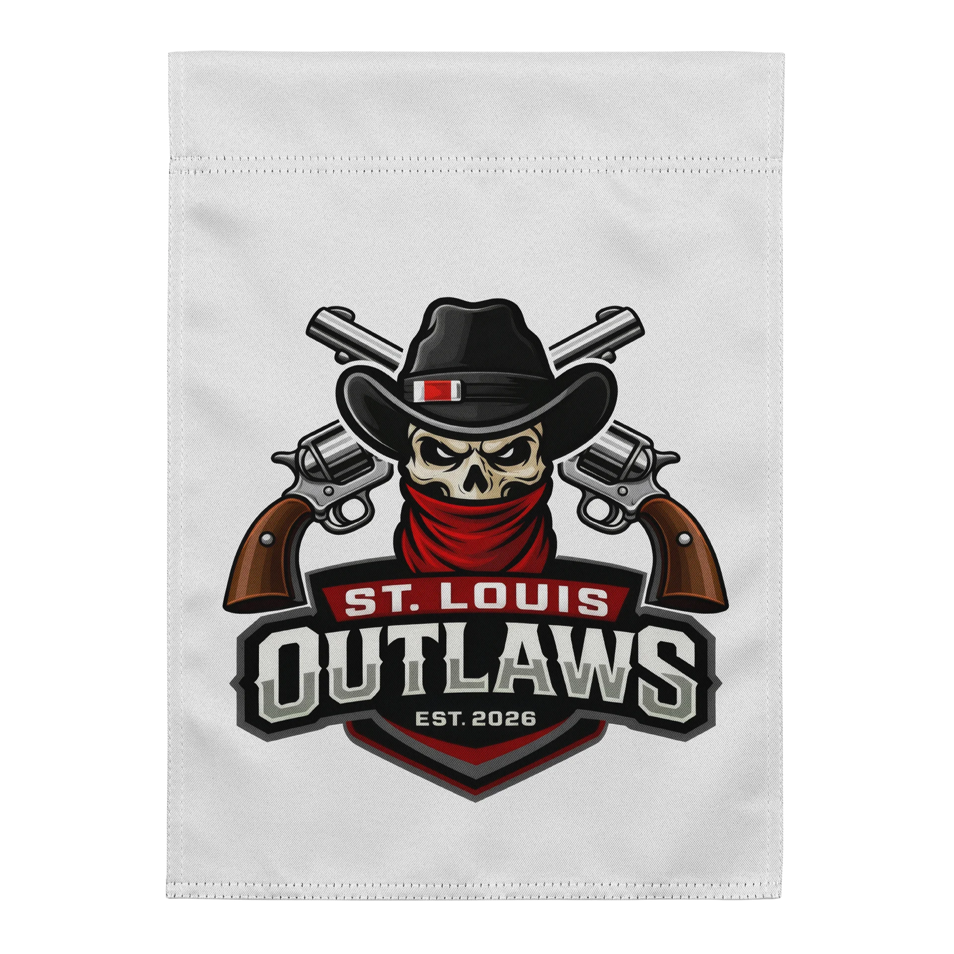 St Louis Outlaw Garden Flag product image (1)