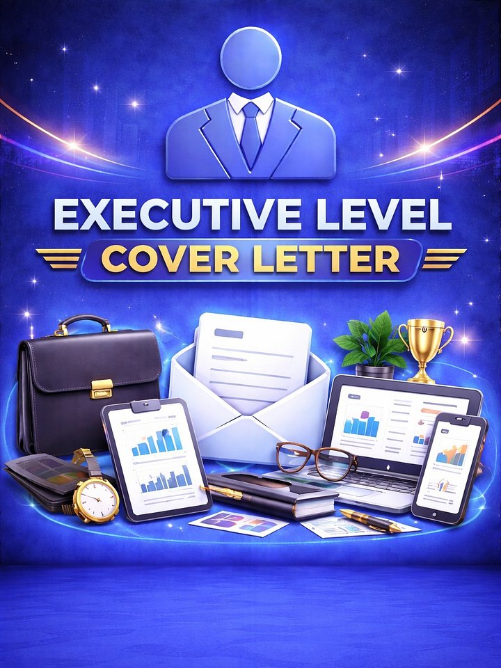 Executive Level Cover Letter product image (1)