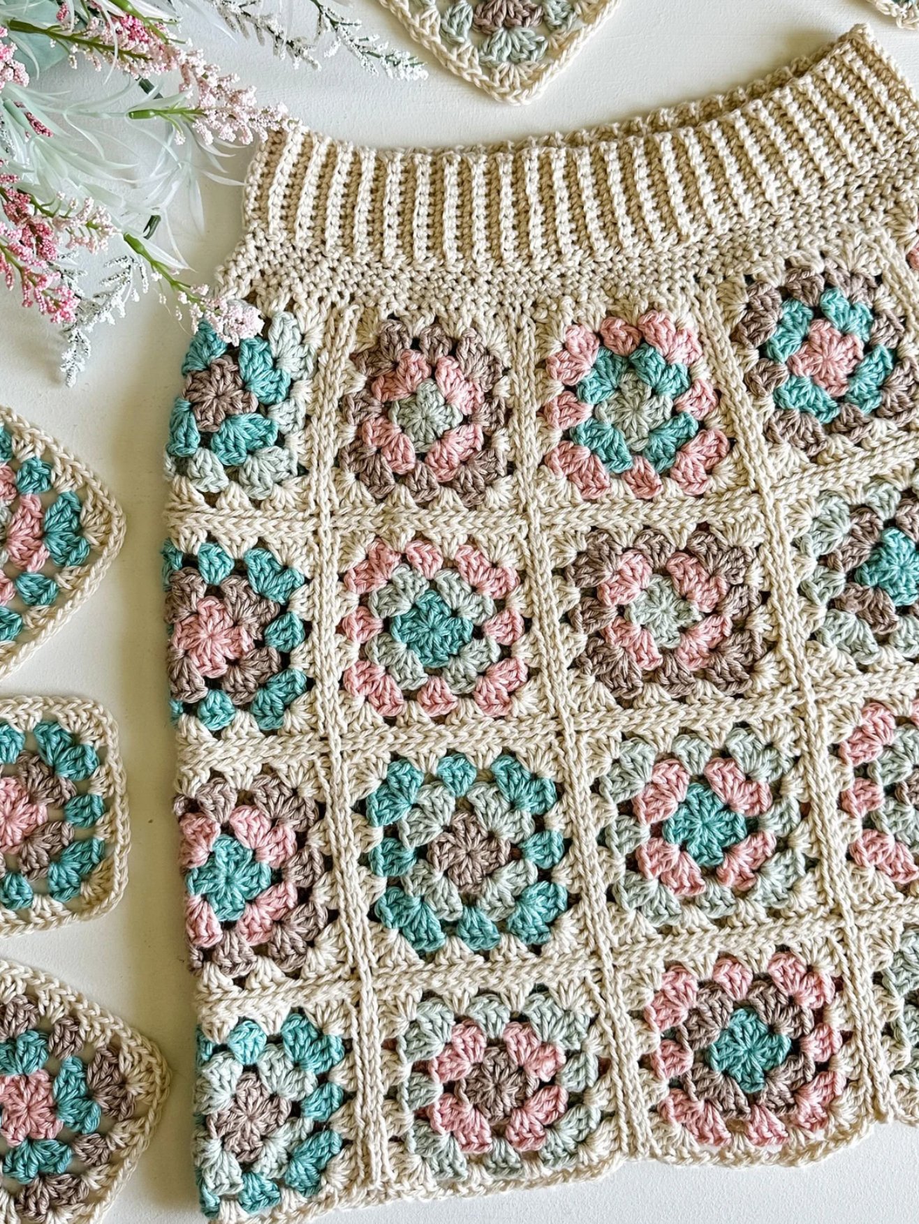 Granny Pop Skirt Crochet Pattern product image (1)