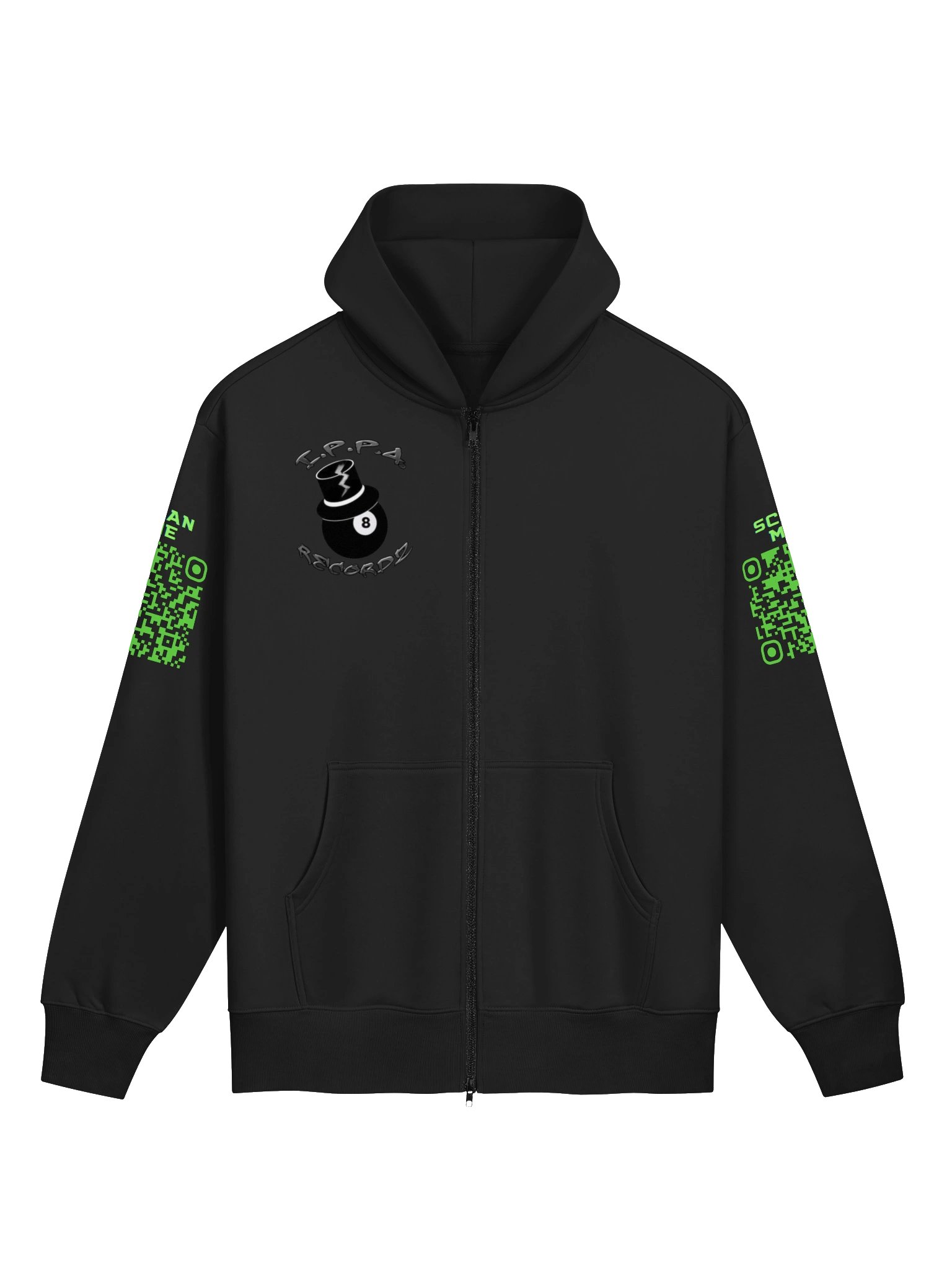 Criket Da Gift | Scan | Zip-Up Hoodie | QR Edition product image (1)