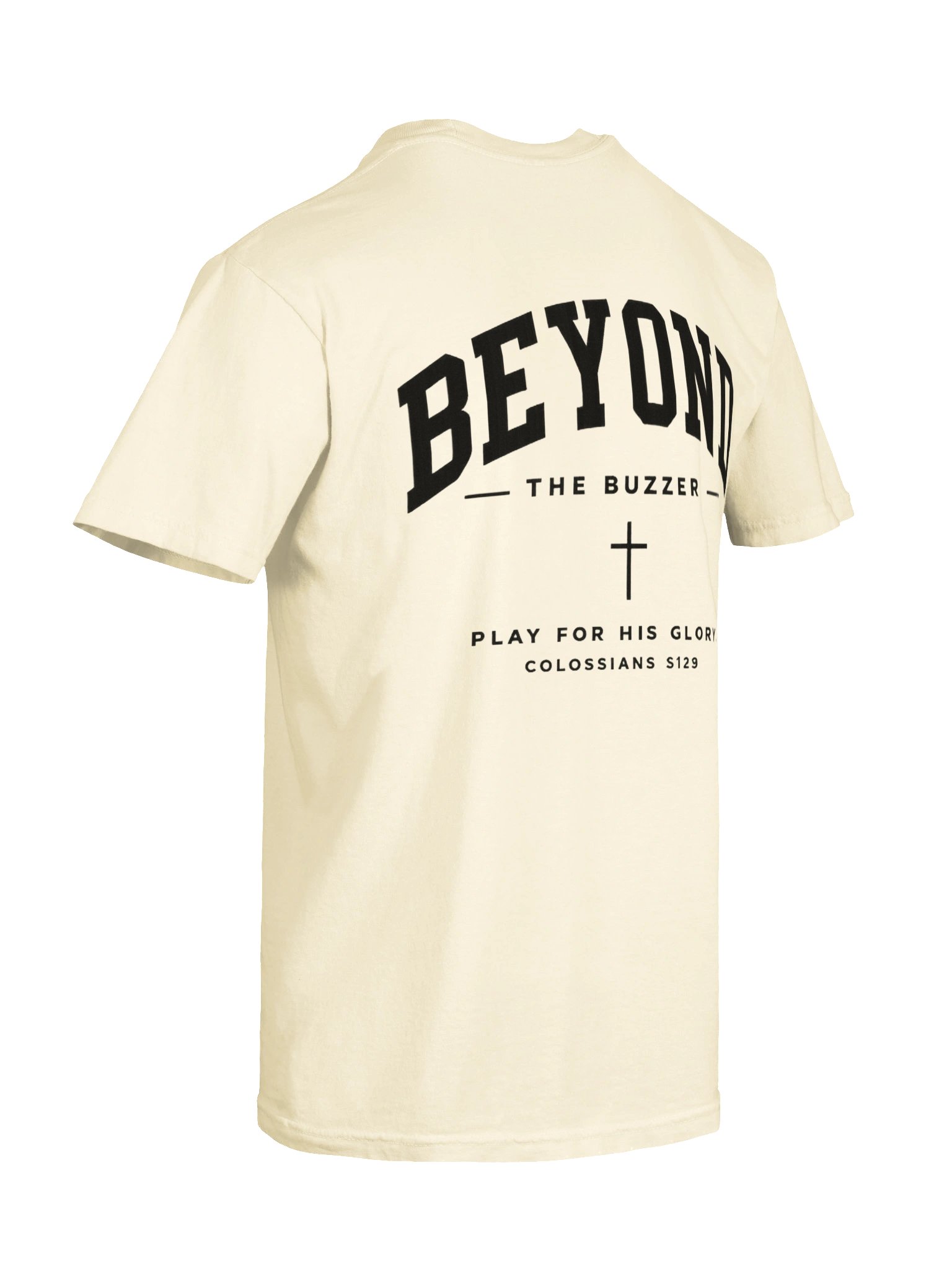 All for Him Basic Off-White Tee product image (8)