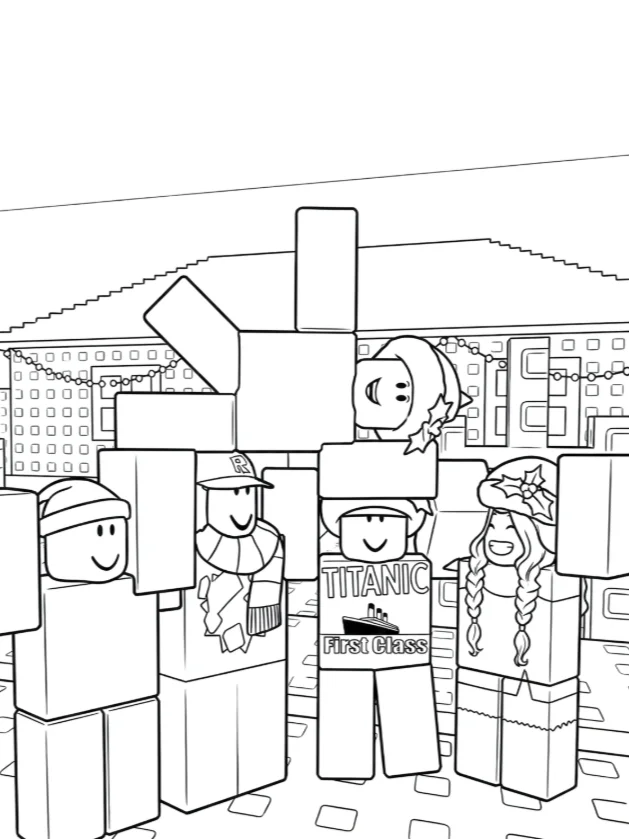 12 CHRISTMAS COLORING PAGES! FREE DOWNLOAD product image (3)