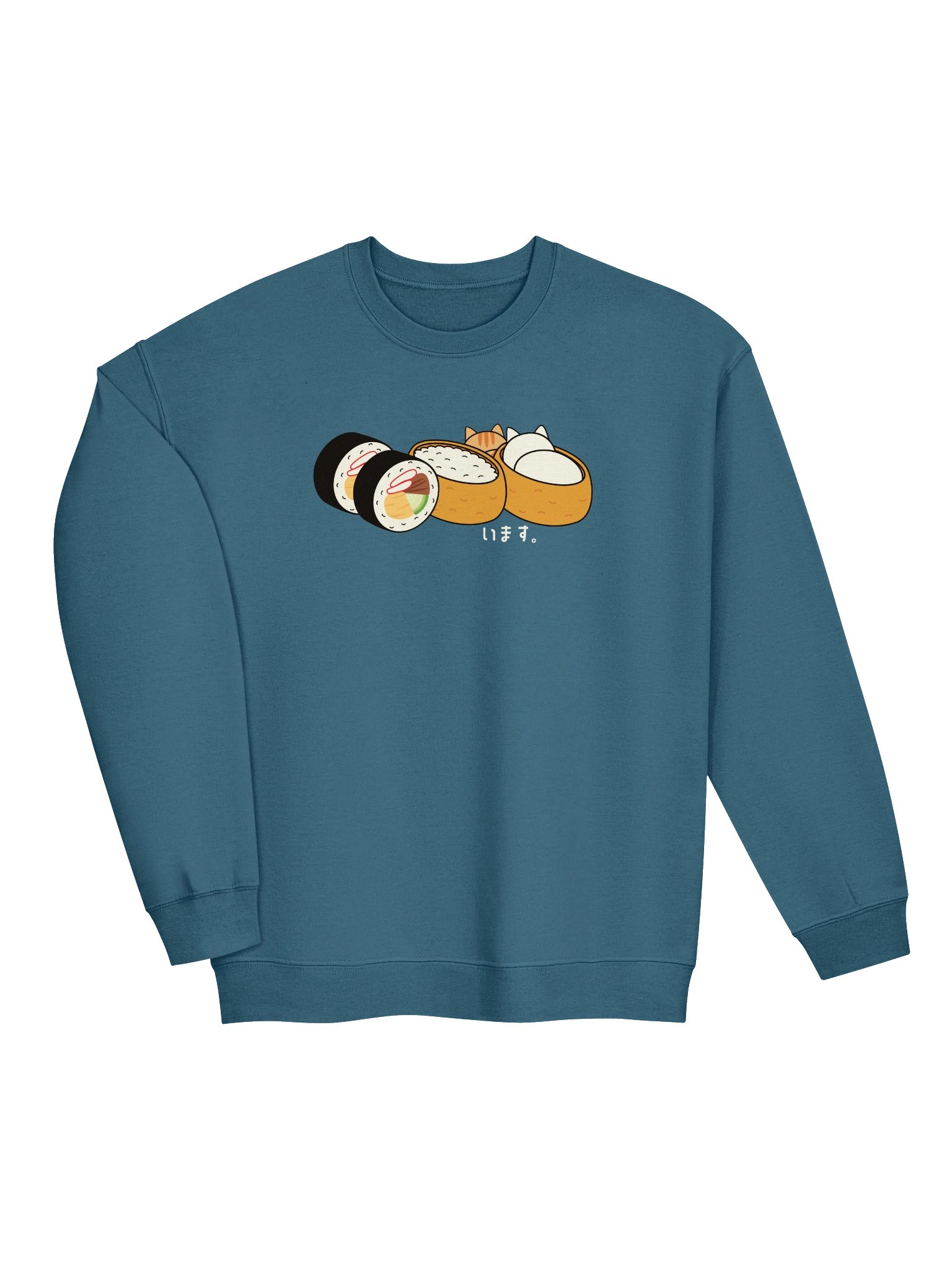 Inari Sushi and Futomaki Cat - Unisex Adult Sweatshirt product image (3)