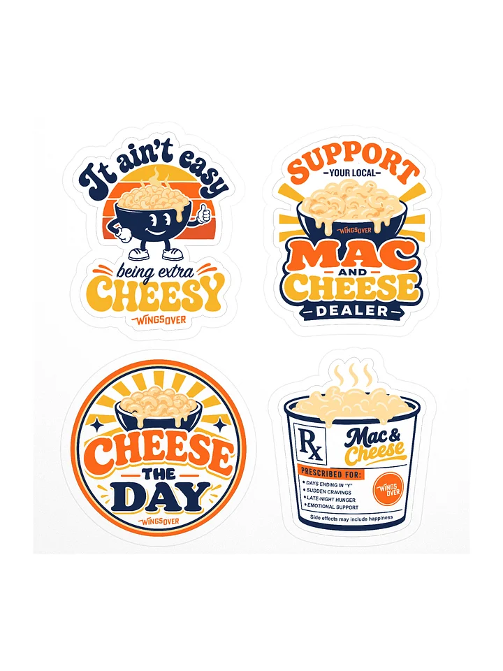 5 x 5 Sticker Sheet - Mac and Cheese product image (1)