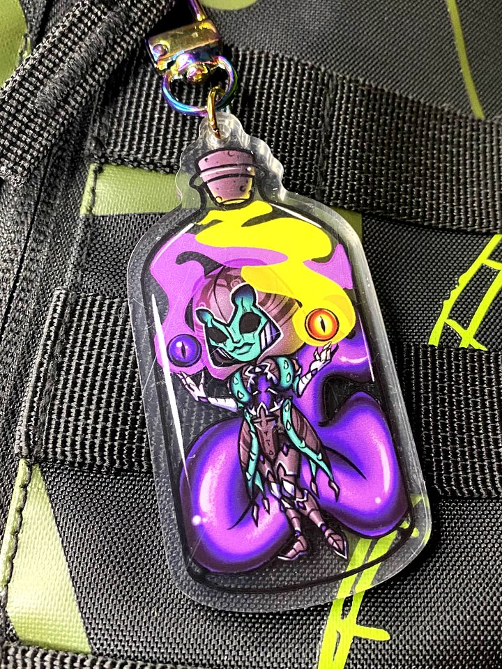 Moira Acrylic Keychain product image (1)
