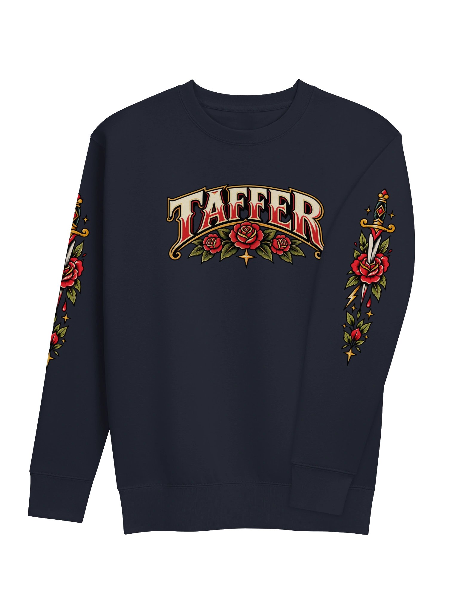TAFFER Tatted Roses Classic Sweatshirt product image (19)