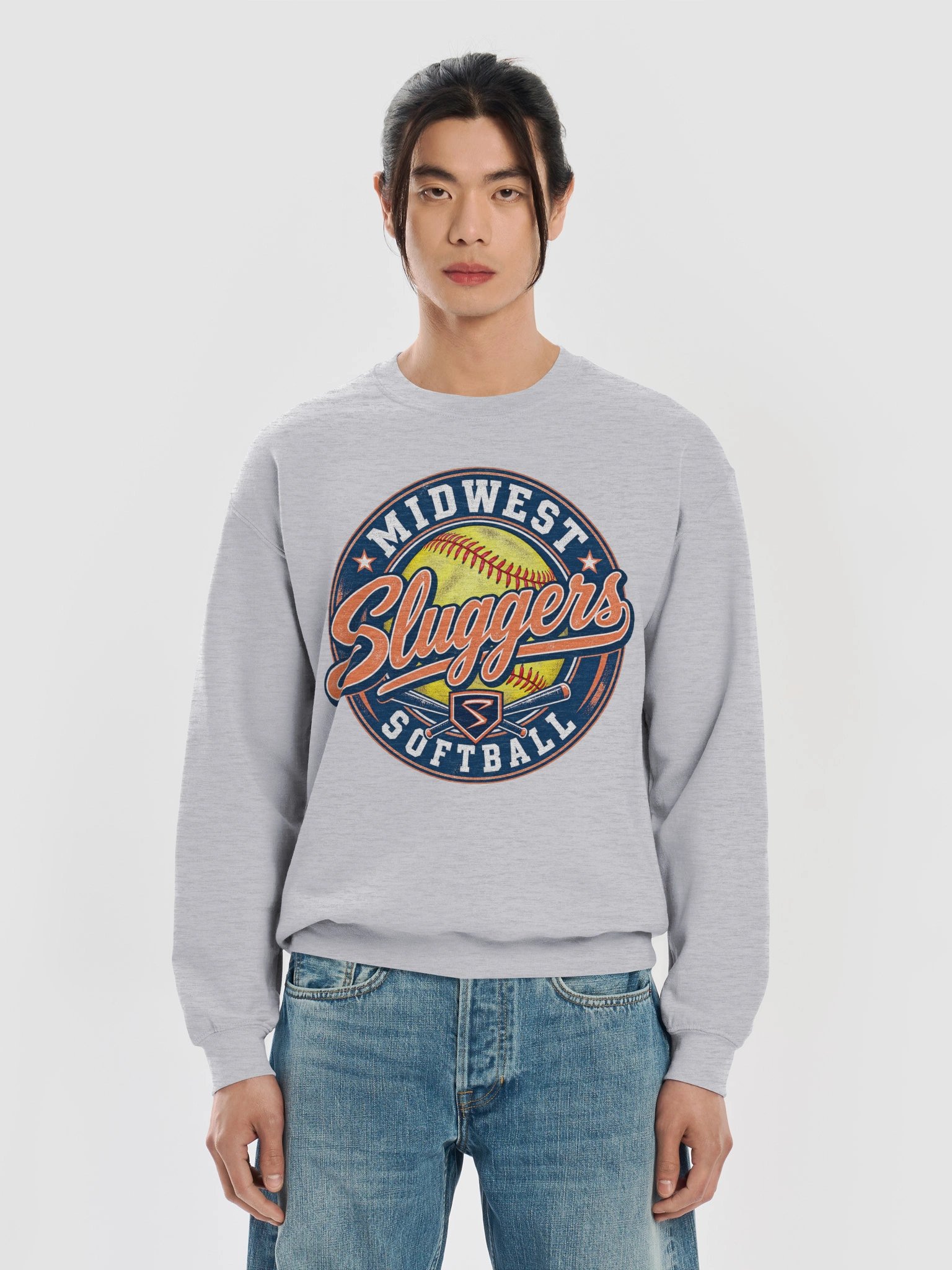Vintage Sluggers Unisex Crewneck Sweatshirt product image (13)